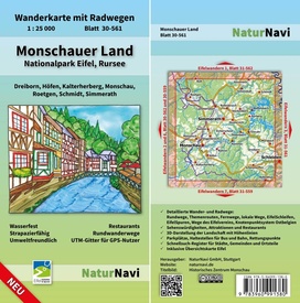 Wandelkaart 30-561 Monschauer Land | NaturNavi