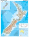 Wegenkaart - landkaart New Zealand - Nieuw-Zeeland Aotearoa geogr. | Gizi Map