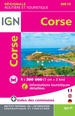 Wegenkaart - landkaart 19 IGN Mini Map Corse - Corsica | IGN - Institut Géographique National