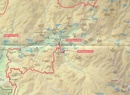 Wegenkaart - landkaart Planning Map Yosemite National Park | Lonely Planet