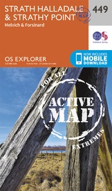 Wandelkaart - Topografische kaart 449 OS Explorer Map | Active Strath Halladale / Strathy Point | Ordnance Survey