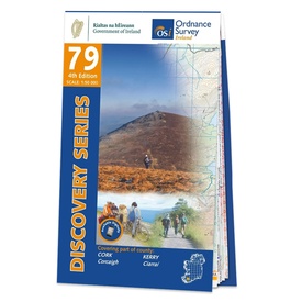 Topografische kaart - Wandelkaart 79 Discovery Cork, Kerry | Ordnance Survey Ireland