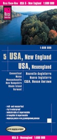 Wegenkaart - landkaart 5 USA New England | Reise Know-How Verlag