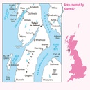 Wandelkaart - Topografische kaart 062 Landranger North Kintyre & Tarbert | Ordnance Survey