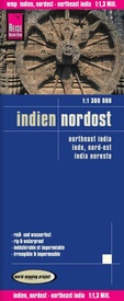 Wegenkaart - landkaart Indien Nordost - Noord-oost India | Reise Know-How Verlag