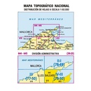 Topografische kaart 644-IV/645-III Pollença (Mallorca) | CNIG - Instituto Geográfico Nacional1